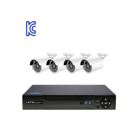DVR 4채널 5백만 화소 초고화질 HD CCTV 1TB 증정 KC 인증