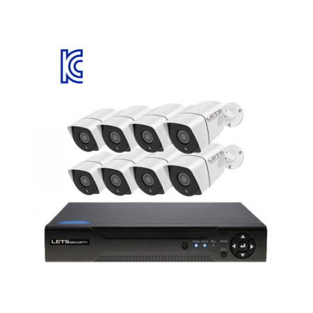 DVR 8채널 5백만 화소 초고화질 HD CCTV 1TB 증정 KC 인증